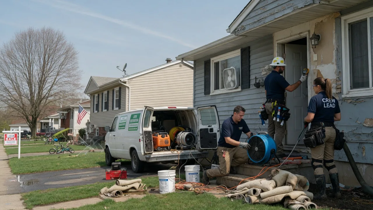 Flood Cleanup in Joliet, IL near me